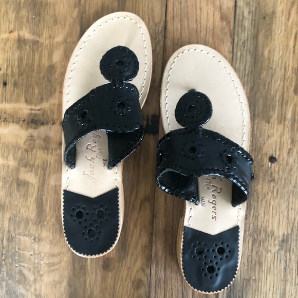Jack Rogers Shoes - Jack Rogers Classic Black Size 8